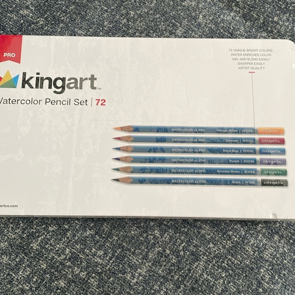 KINGART Cold Press Watercolor Paper Pad — 11x15 Inches, 20 Sheets, 300GSM, Acid-Free For Artists 12 thumbnail image